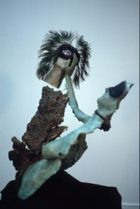 Cicciolina and the Swan Named Saddam 1993